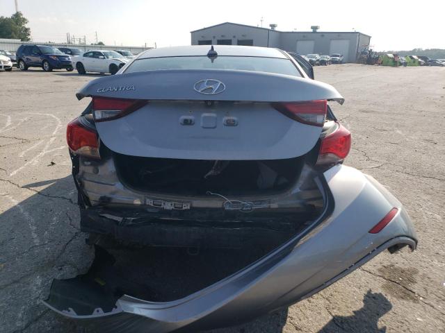 5NPDH4AE2GH680640 - 2016 HYUNDAI ELANTRA SE SILVER photo 6