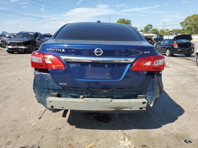 3N1AB7APXKY413946 - 2019 NISSAN SENTRA S BLUE photo 6