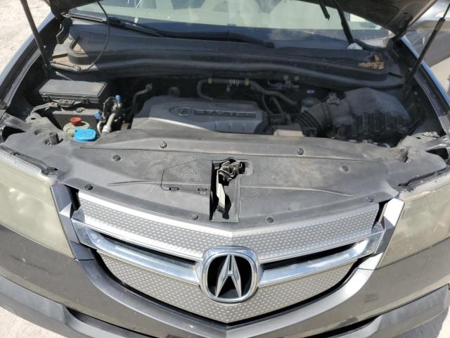 2HNYD28698H544204 - 2008 ACURA MDX TECHNOLOGY CHARCOAL photo 12