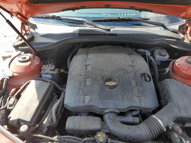 2G1FB1E36D9149059 - 2013 CHEVROLET CAMARO LT ORANGE photo 11