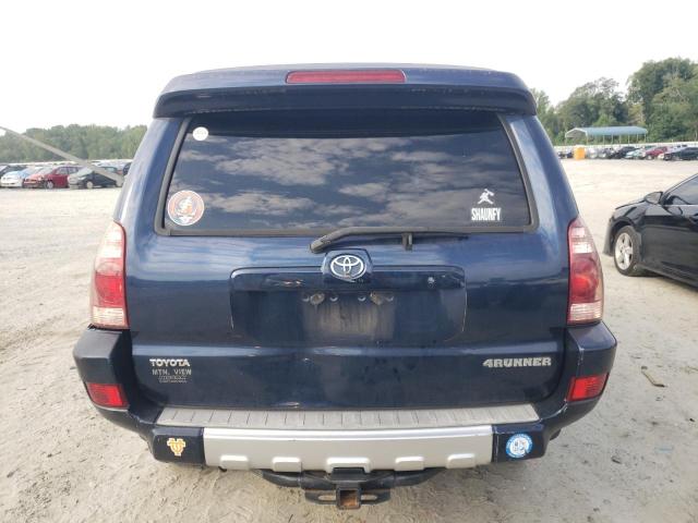 JTEBT14R958020962 - 2005 TOYOTA 4RUNNER SR5 BLUE photo 6