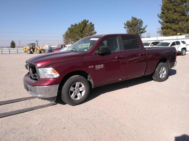 1C6RR6TT3KS689178 - 2019 RAM 1500 CLASS SLT 勃艮第红 照片 1