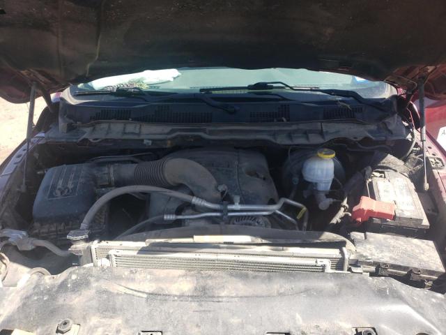 1C6RR6TT3KS689178 - 2019 RAM 1500 CLASS SLT 勃艮第红 照片 11