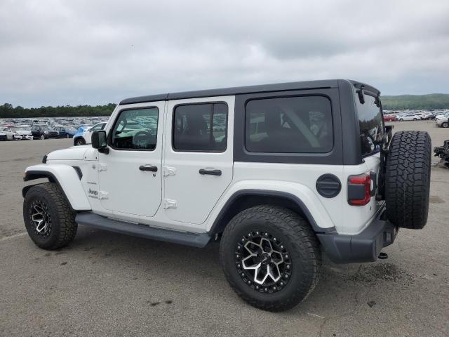 1C4HJXEG9JW291692 - 2018 JEEP WRANGLER U SAHARA Weiß Foto 2