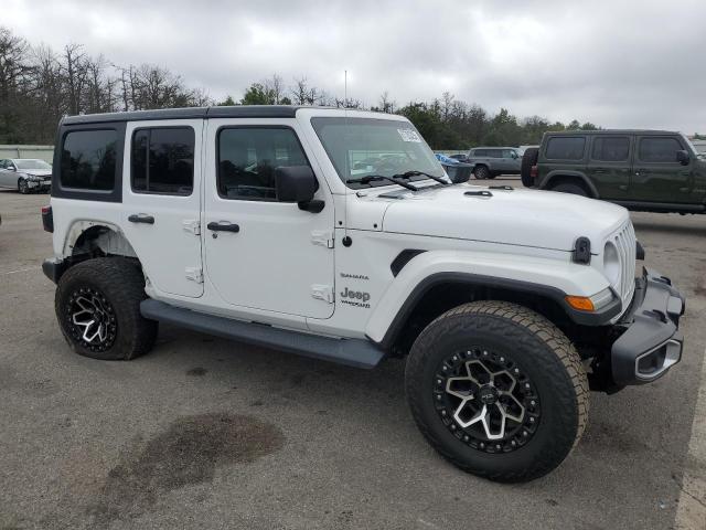 1C4HJXEG9JW291692 - 2018 JEEP WRANGLER U SAHARA Weiß Foto 4