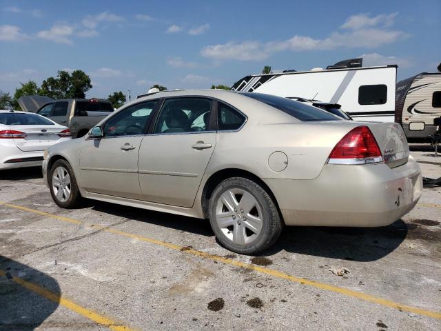 2G1WF5EK4B1162648 - 2011 CHEVROLET IMPALA LS BEIGE photo 2