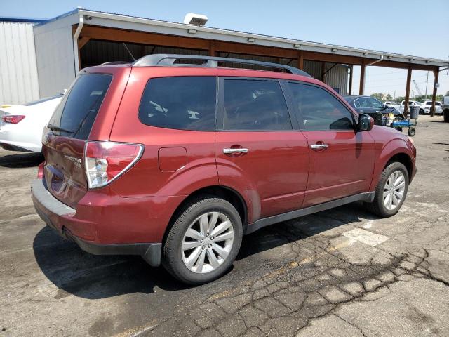 JF2SHACC0DH407810 - 2013 SUBARU FORESTER 2.5X PREMIUM MAROON photo 3