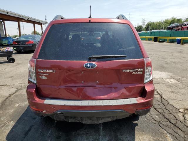 JF2SHACC0DH407810 - 2013 SUBARU FORESTER 2.5X PREMIUM MAROON photo 6