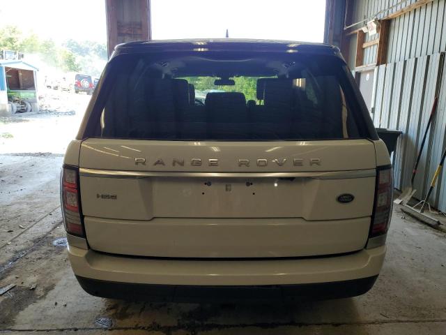 SALGS2VF8GA259544 - 2016 LAND ROVER RANGE ROVE HSE WHITE photo 6