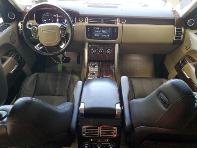 SALGS2VF8GA259544 - 2016 LAND ROVER RANGE ROVE HSE WHITE photo 8