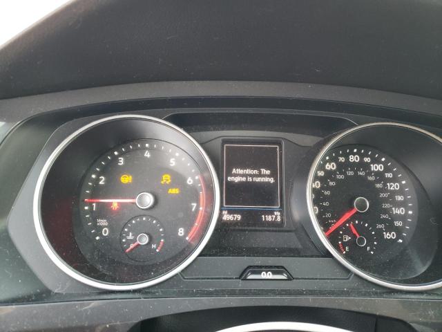 3VV2B7AX2MM154351 - 2021 VOLKSWAGEN TIGUAN SE ვერცხლისფერი ფოტო 9