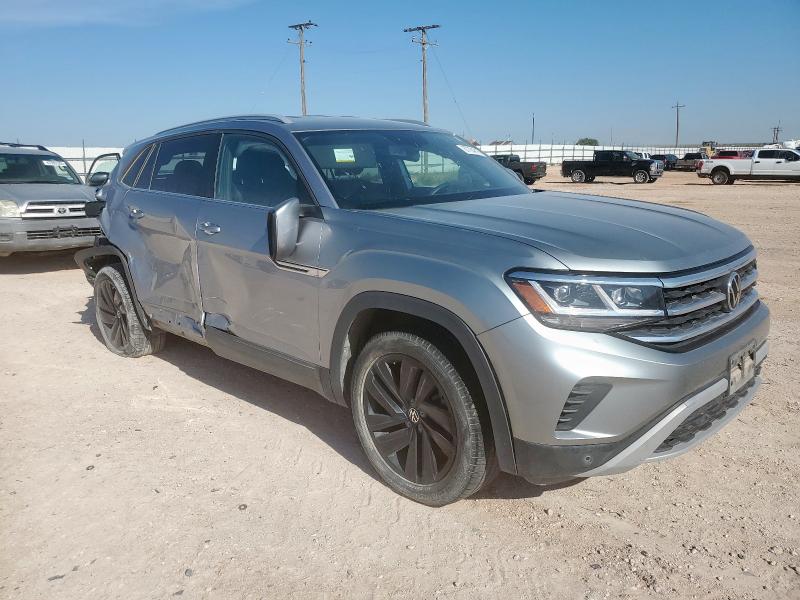 1V2WE2CA3NC203268 - 2022 VOLKSWAGEN ATLAS CROS SE SILVER photo 4