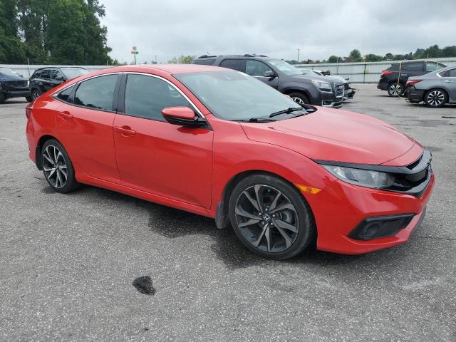 2HGFC2F8XLH523313 - 2020 HONDA CIVIC SPORT RED photo 4