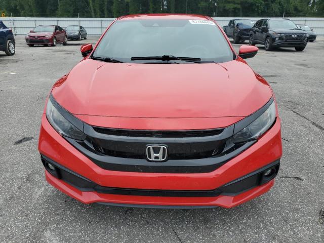 2HGFC2F8XLH523313 - 2020 HONDA CIVIC SPORT RED photo 5