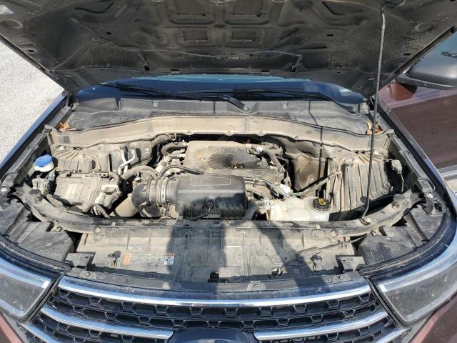 1FMSK7DH9LGC22331 - 2020 FORD EXPLORER XLT 棕色 照片 12