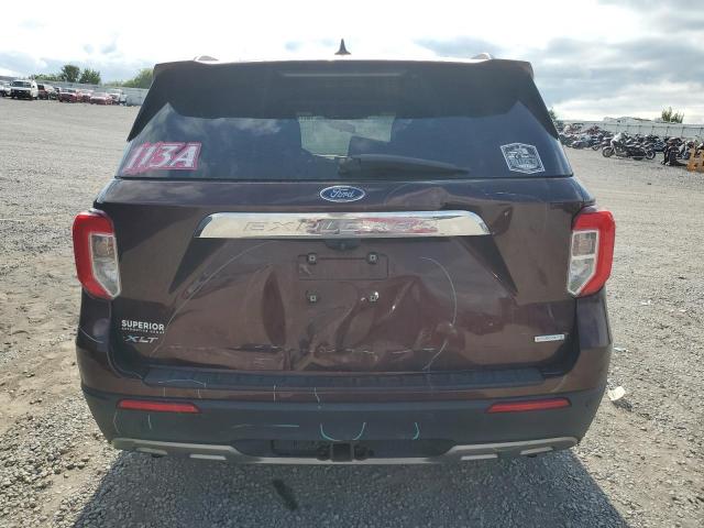 1FMSK7DH9LGC22331 - 2020 FORD EXPLORER XLT 棕色 照片 6