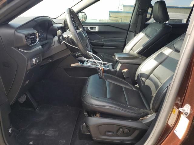 1FMSK7DH9LGC22331 - 2020 FORD EXPLORER XLT 棕色 照片 7