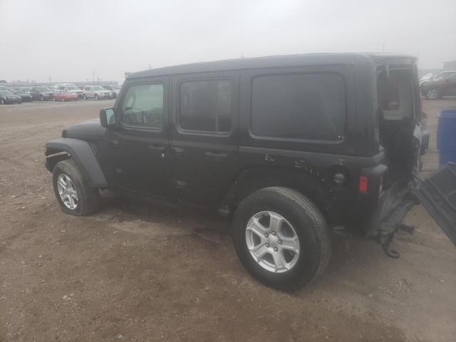 1C4HJXDG5MW836213 - 2021 JEEP WRANGLER U SPORT შავი ფოტო 2