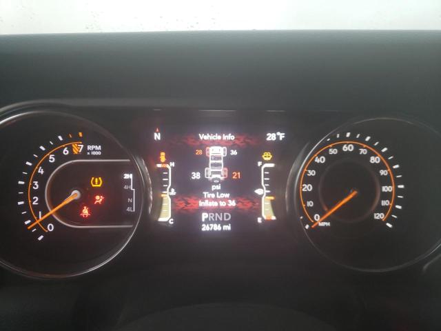 1C4HJXDG5MW836213 - 2021 JEEP WRANGLER U SPORT შავი ფოტო 9