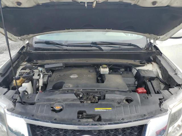 5N1AR2MN6FC706081 - 2015 NISSAN PATHFINDER S WHITE photo 12