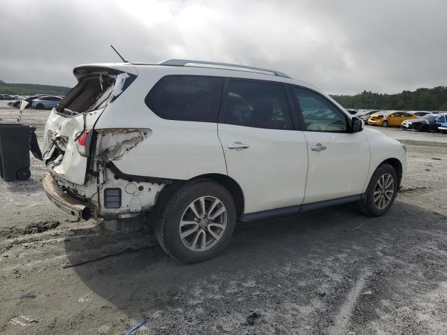 5N1AR2MN6FC706081 - 2015 NISSAN PATHFINDER S WHITE photo 3