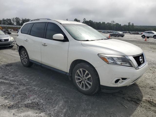5N1AR2MN6FC706081 - 2015 NISSAN PATHFINDER S WHITE photo 4
