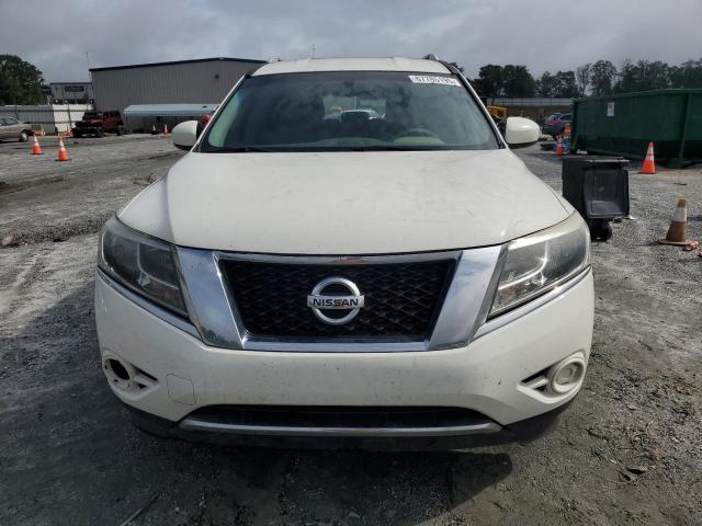 5N1AR2MN6FC706081 - 2015 NISSAN PATHFINDER S WHITE photo 5