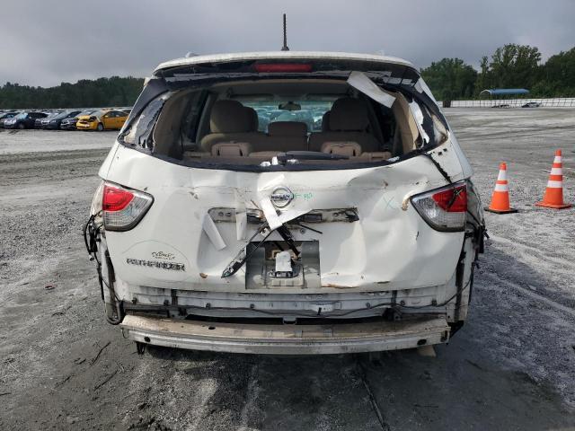 5N1AR2MN6FC706081 - 2015 NISSAN PATHFINDER S WHITE photo 6