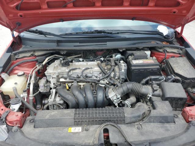 5YFEPRAE9LP114315 - 2020 TOYOTA COROLLA LE 红色 照片 11