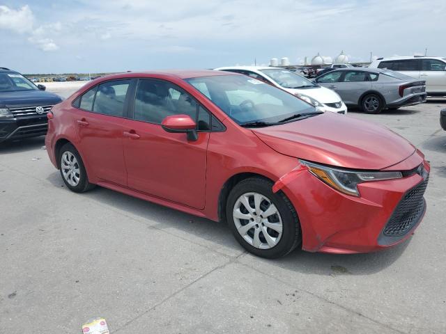 5YFEPRAE9LP114315 - 2020 TOYOTA COROLLA LE 红色 照片 4