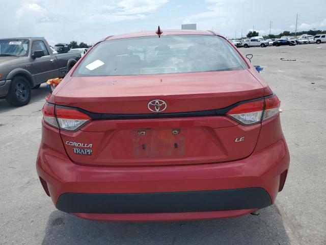 5YFEPRAE9LP114315 - 2020 TOYOTA COROLLA LE 红色 照片 6