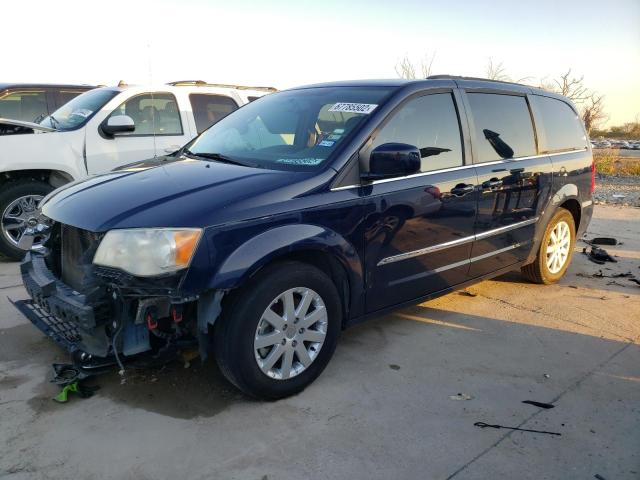 2C4RC1BG6ER165739 - 2014 CHRYSLER TOWN & COU TOURING BLUE photo 1