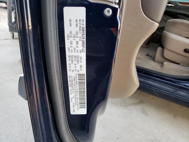 2C4RC1BG6ER165739 - 2014 CHRYSLER TOWN & COU TOURING BLUE photo 13