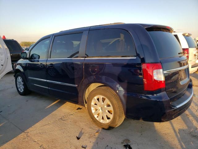 2C4RC1BG6ER165739 - 2014 CHRYSLER TOWN & COU TOURING BLUE photo 2