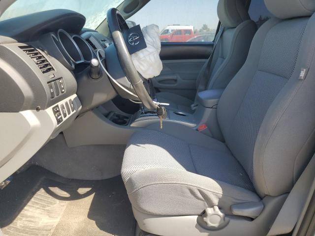 5TEJU4GN8AZ671693 - 2010 TOYOTA TACOMA DOUBLE CAB PRERUNNER SILVER photo 7