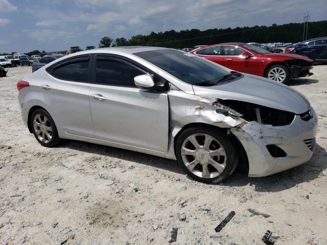 KMHDH4AE4DU779506 - 2013 HYUNDAI ELANTRA GLS SILVER photo 4