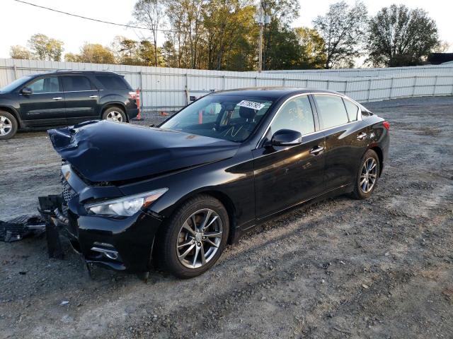 JN1EV7AR6HM837565 - 2017 INFINITI Q50 PREMIUM BLACK photo 1