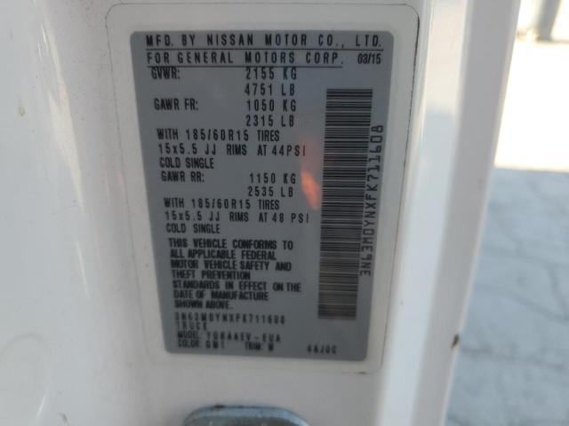 3N63M0YNXFK711608 - 2015 CHEVROLET CITY EXPRESS LS 白色 照片 13