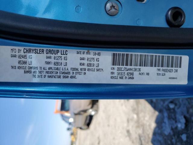 2B3CJ7DW4AH130136 - 2010 DODGE CHALLENGER SRT-8 蓝色 照片 13