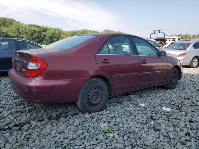 4T1BE32K54U288506 - 2004 TOYOTA CAMRY LE BURGUNDY photo 3