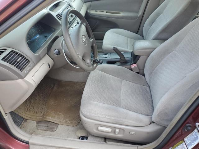 4T1BE32K54U288506 - 2004 TOYOTA CAMRY LE BURGUNDY photo 7