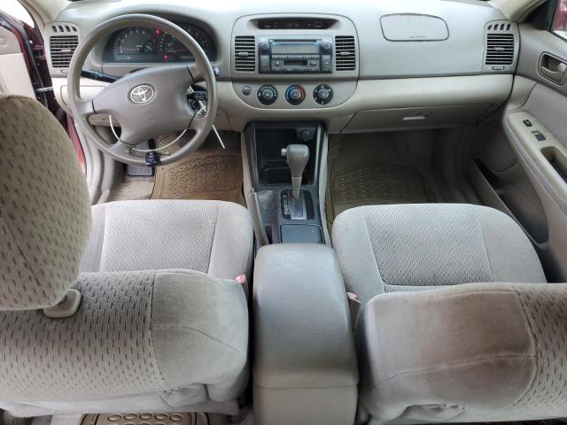 4T1BE32K54U288506 - 2004 TOYOTA CAMRY LE BURGUNDY photo 8