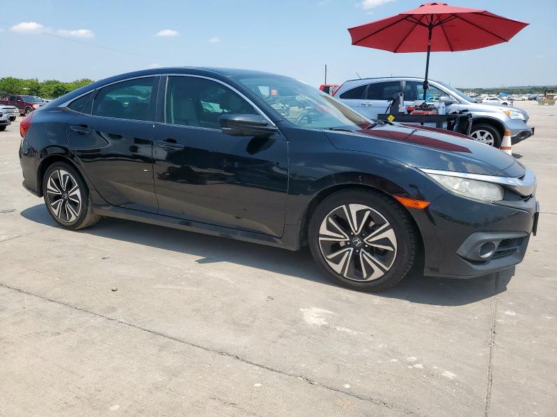 2HGFC1F36HH638898 - 2017 HONDA CIVIC EX BLACK photo 4