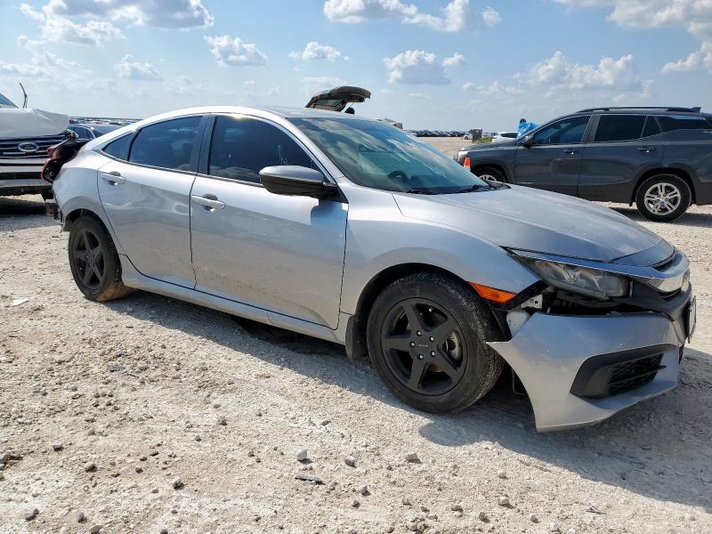 19XFC2F57JE029097 - 2018 HONDA CIVIC LX 银色 照片 4