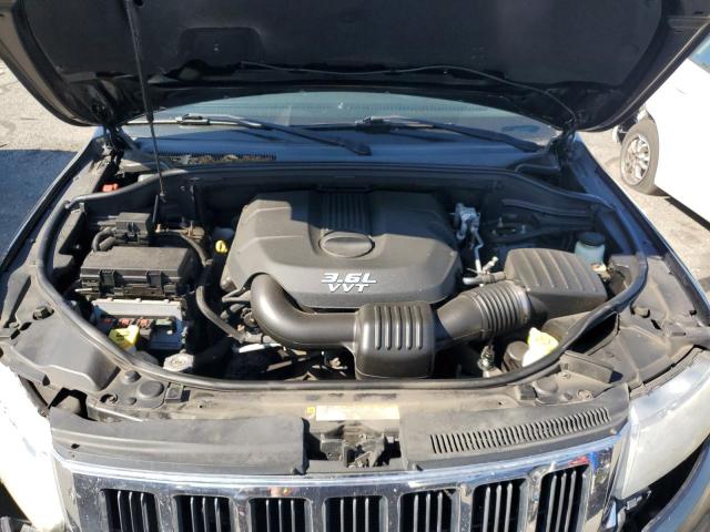 1C4RJFAG9DC599780 - 2013 JEEP GRAND CHER LAREDO 黑色 照片 12