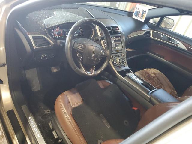 3LN6L5E94HR657350 - 2017 LINCOLN MKZ RESERVE თაფლისფერი ფოტო 8