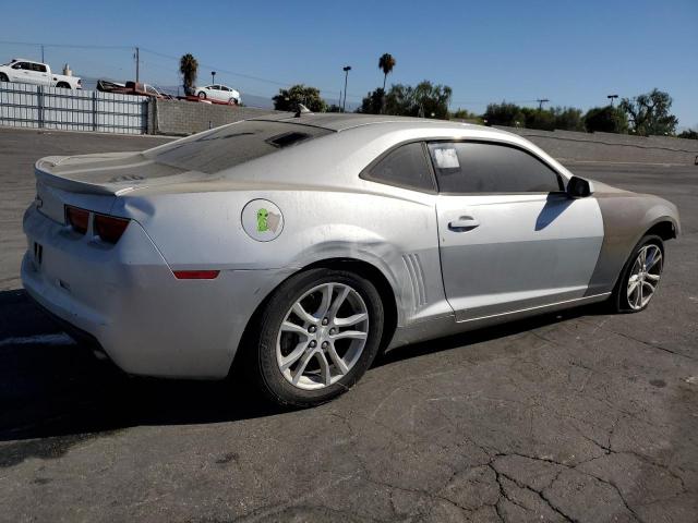 2G1FB1E39D9136273 - 2013 CHEVROLET CAMARO LT SILVER photo 3