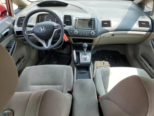 19XFA16829E003304 - 2009 HONDA CIVIC EX RED photo 8