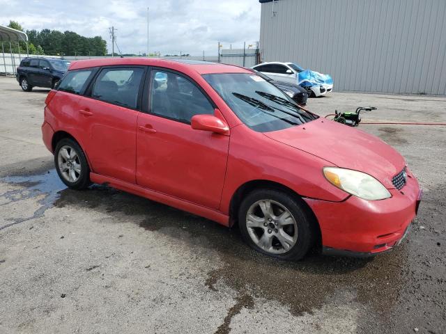 2T1KR32EX3C075324 - 2003 TOYOTA COROLLA MA XR RED photo 4