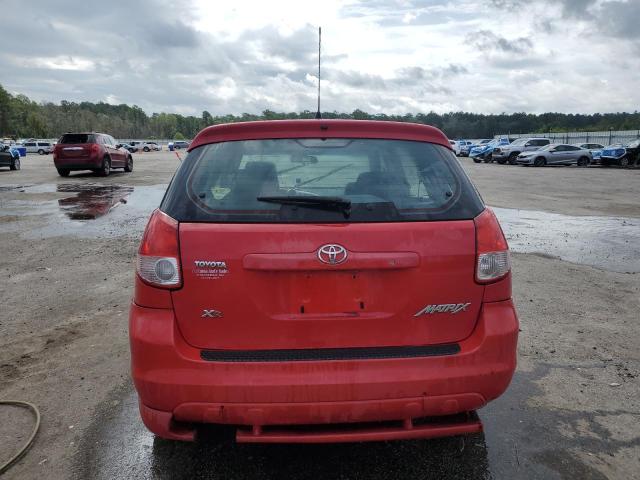 2T1KR32EX3C075324 - 2003 TOYOTA COROLLA MA XR RED photo 6